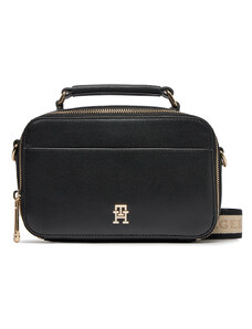 Дамска чанта Tommy Hilfiger Iconic Tommy Camera Bag AW0AW15689 Black BDS