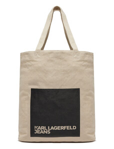Дамска чанта Karl Lagerfeld Jeans 235J3056 Natural
