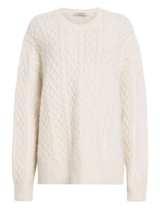 AllSaints Пуловер 'SIRIUS' бял памук