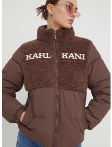 Яке Karl Kani в кафяво зимен модел