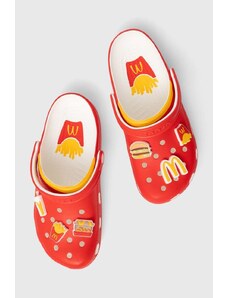 Чехли Crocs Crocs x McDonald’s Clog в червено 209858.MUL