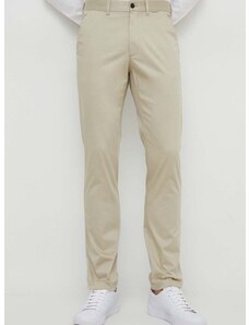 Панталон Calvin Klein в бежово с кройка тип чино K10K110963
