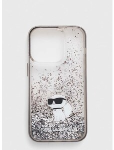 Кейс за телефон Karl Lagerfeld iPhone 14 Pro 6.1'' в прозрачен цвят