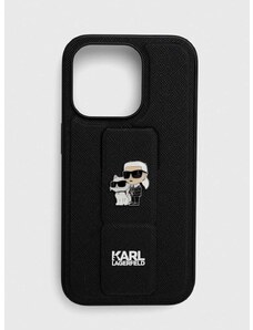 Кейс за телефон Karl Lagerfeld iPhone 14 Pro 6.1'' в черно