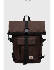 Раница Carhartt WIP Philis Backpack в кафяво голям размер с изчистен дизайн I031575.47XX