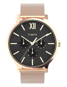 Часовник Timex Transcend TW2W19900 Gold/Black