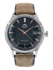 Часовник Orient Bambino RA-AC0P02L10B Navy/Brown