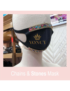 yoncystore.com Маска за лице YONCY Chains & Stones