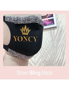 yoncystore.com Маска за лице YONCY Silver Bling