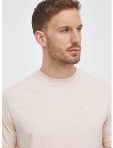Тениска Karl Lagerfeld в розово с апликация