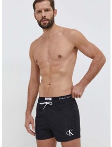 Плувни шорти Calvin Klein в черно KM0KM00911