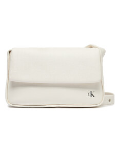 Дамска чанта Calvin Klein Jeans Block Flap Pu K60K611467 Bright White YAF
