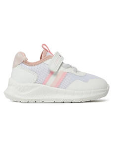 Сникърси Tommy Hilfiger Stripes Low Cut Lace-Up Velcro Sneaker T1A9-33222-1697 M White/Pink X134