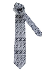 Michael Kors Вратовръзка нейви синьо / мръсно бяло