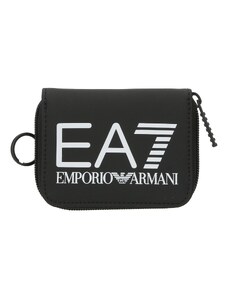 EA7 Emporio Armani Портмоне черно / бяло