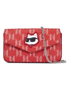 Дамска чанта KARL LAGERFELD 240W3237 Haute Red