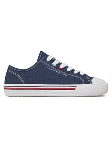 Кецове Tommy Hilfiger Low Cut Lace Up Sneaker T3X9-33324-0890 S Blue 800
