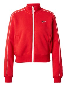 Nike Sportswear Суичъри с качулка червено / черно / бяло