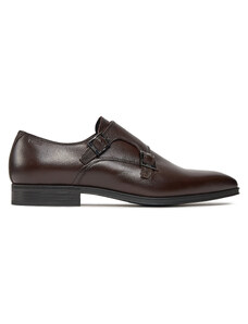 Обувки Boss Theon Monk 50512174 Darkbrown 201