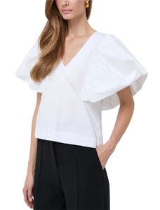 KARL LAGERFELD Блуза Feminine Fabric Mix 240W1703 100 white