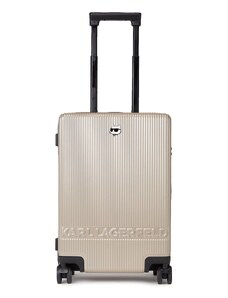 Самолетен куфар за ръчен багаж KARL LAGERFELD 240W3073 Champagne