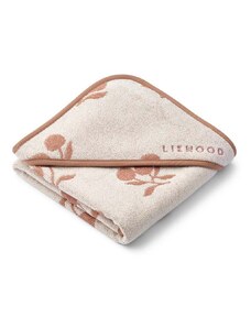Бебешка памучна кърпа Liewood Alba Yarn Dyed Hooded Baby Towel