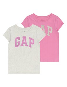GAP Тениска сиво / розово