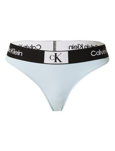 Calvin Klein Swimwear Долнище на бански тип бикини пастелно синьо / черно / бяло
