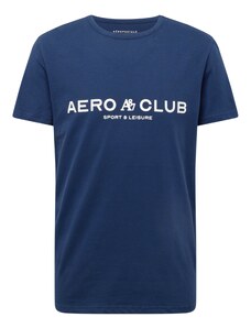 AÉROPOSTALE Тениска 'CLUB' нейви синьо / мръсно бяло