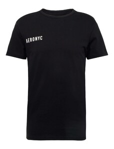 AÉROPOSTALE Тениска 'NYC' черно / бяло