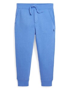 Детски спортен панталон Polo Ralph Lauren в синьо с изчистен дизайн