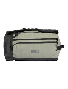 ADIDAS PERFORMANCE Спортна чанта антрацитно черно / маслина / черно / сребърно