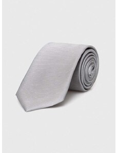Копринена вратовръзка Moschino в черно M5347 55060