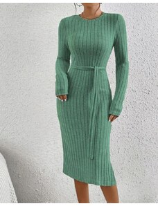 Creative Дамска рокля с цепка в цвят мента - код 330950