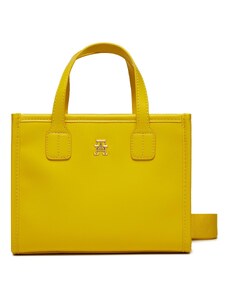 Дамска чанта Tommy Hilfiger Th City Small Tote AW0AW15691 Valley Yellow ZH3