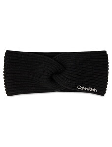 Лента за глава Calvin Klein Ck Must Logo Twisted Headband K60K611400 Ck Black BEH
