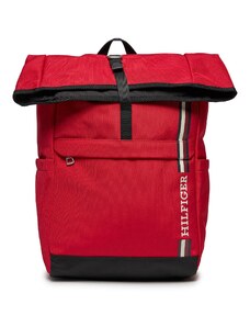 Раница Tommy Hilfiger Th Monotype Rolltop Backpack AM0AM11792 Primary Red XLG
