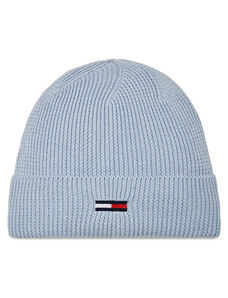 Шапка Tommy Jeans Tjw Elongated Flag Beanie AW0AW16102 Светлосиньо