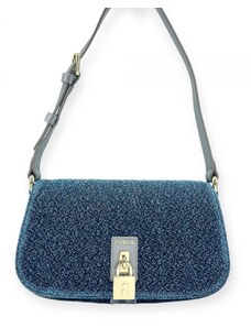 Furla дамска чанта Artemis S blue glitter