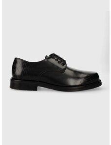 Кожени половинки обувки Karl Lagerfeld KRAFTMAN в черно KL11423A