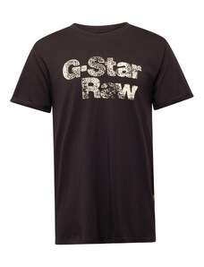 G-Star RAW Тениска пясъчен / черно