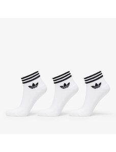adidas Originals adidas Trefoil Ankle Socks 3-Pack White/ Black