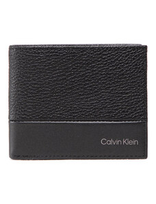 Малък мъжки портфейл Calvin Klein Subtle Mix Bifold 6Cc W/Bill K50K509182 Ck Black BAX