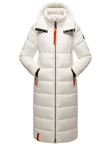 NAVAHOO Зимно палто оранжево / черно / мръсно бяло