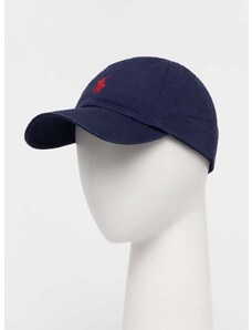 Памучна шапка с козирка Polo Ralph Lauren с апликация 710548524