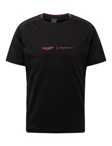 Hackett London Тениска светлочервено / черно