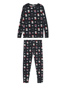 GAP Комплект пижама нощно синьо / сиво / червено / бяло