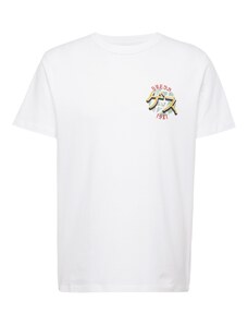 GUESS Тениска 'CALIFORNIA DRAGON' жълто / мента / черно / мръсно бяло
