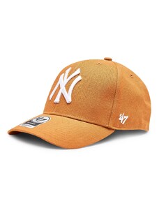 Шапка с козирка 47 Brand MLB New York Yankees '47 MVP SNAPBACK B-MVPSP17WBP-BO Burnt Orange