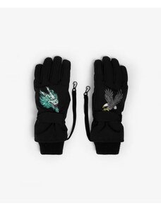Утеплени черни ръкавици Gulliver - 18